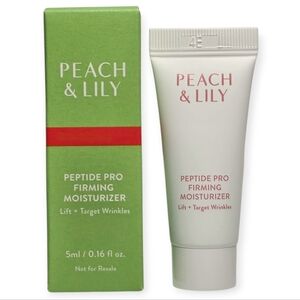 Peach & Lily Peptide Pro Firming Moisturizer Travel Size Vegan Skincare